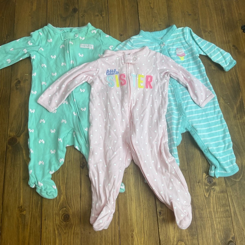 Carters sleeper bundle 3 months